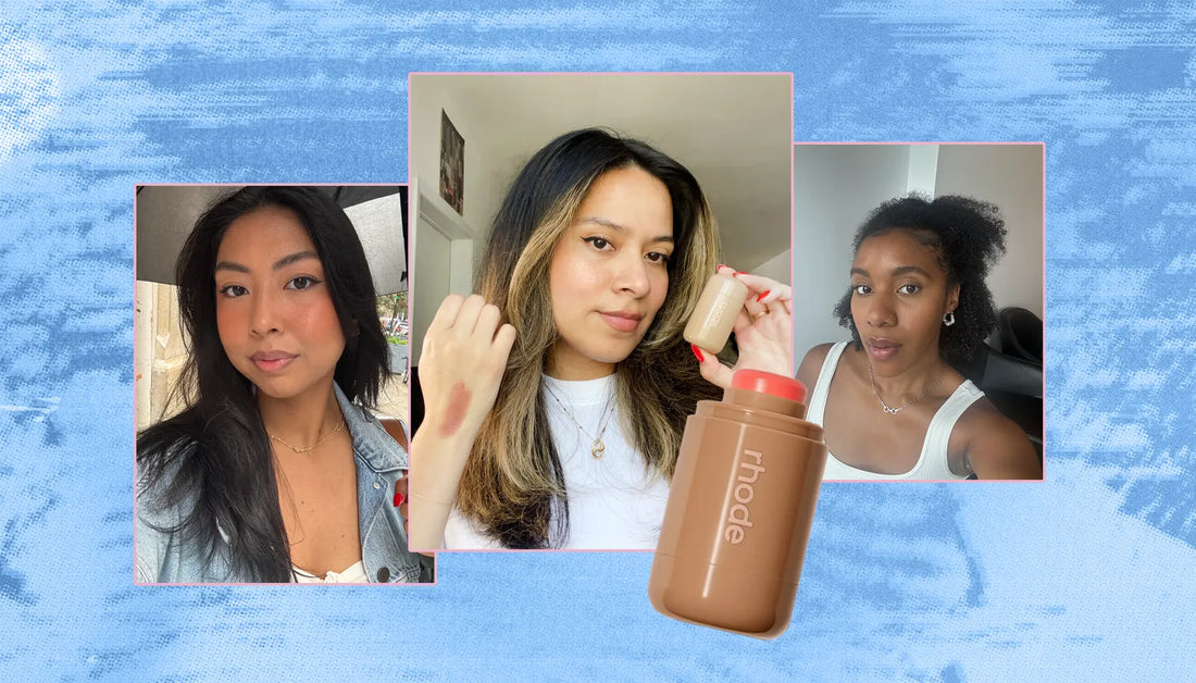 Rhode-Pocket-Blush-Review-Editors-Shades-on-Different-Skin-Tones Summit Beauty