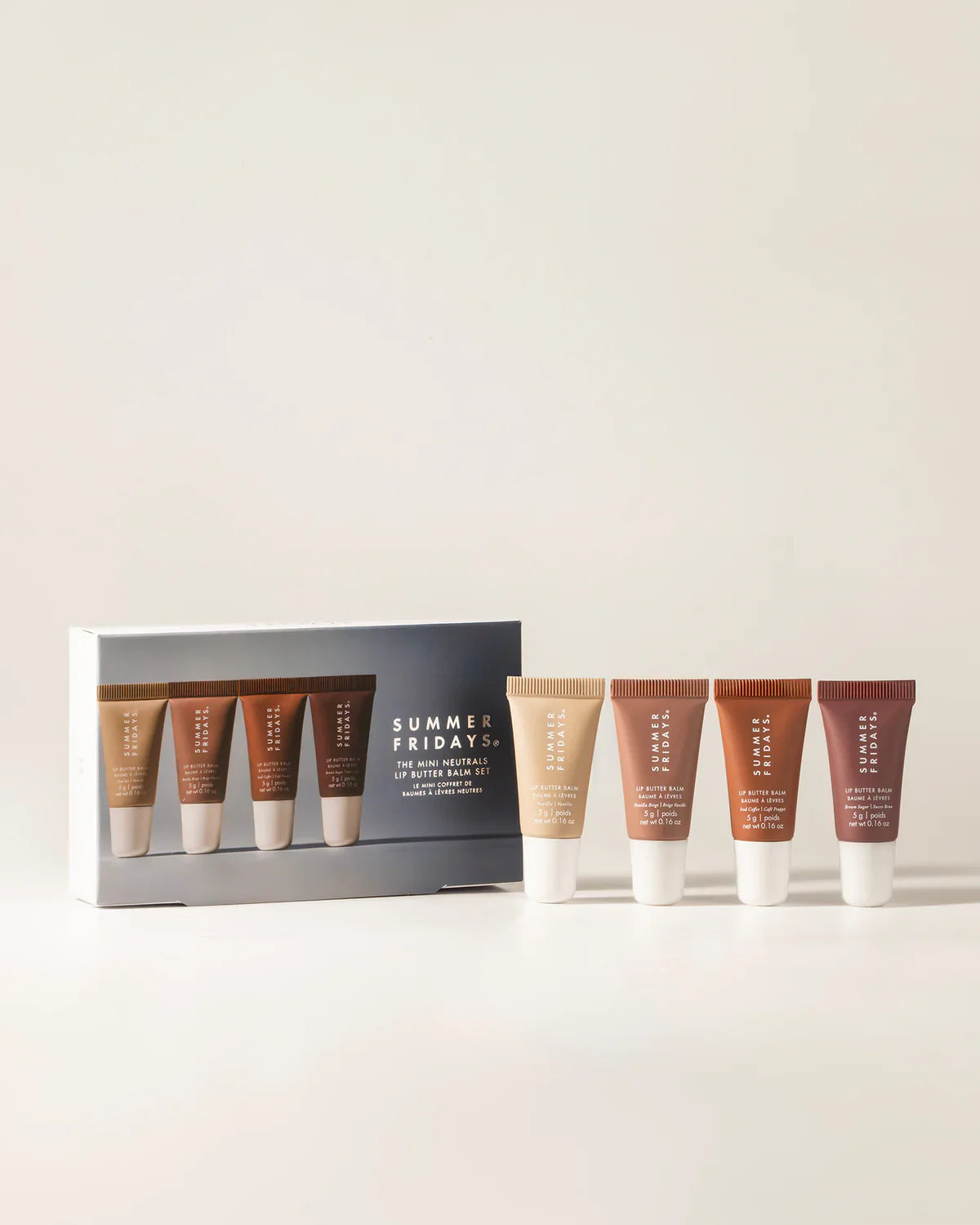 Summer Fridays The Mini Neutrals Lip Butter Balm Set - Summit Beauty