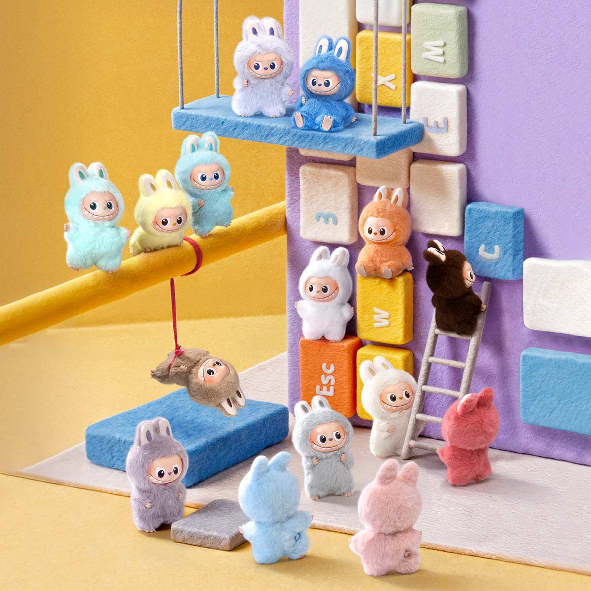 THE MONSTERS Pin for Love Series (A-M)