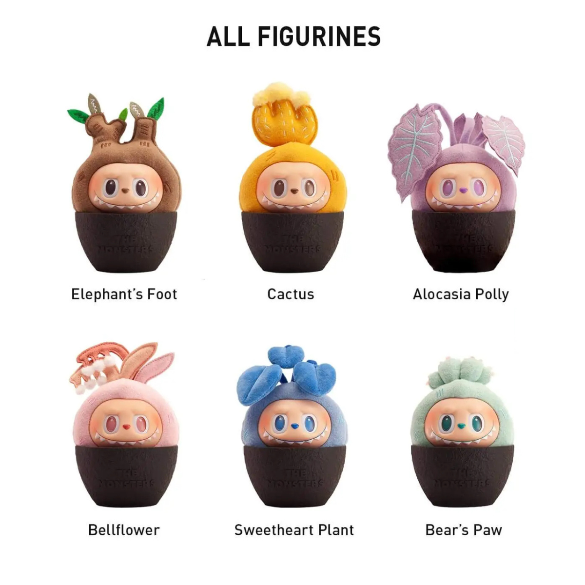 THE MONSTERS - Naughty Plants Vinyl Face Series